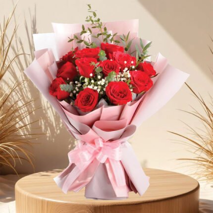 Scarlet Whisper Bouquet